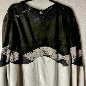 Alberto Makali Shirt with bell sleeves